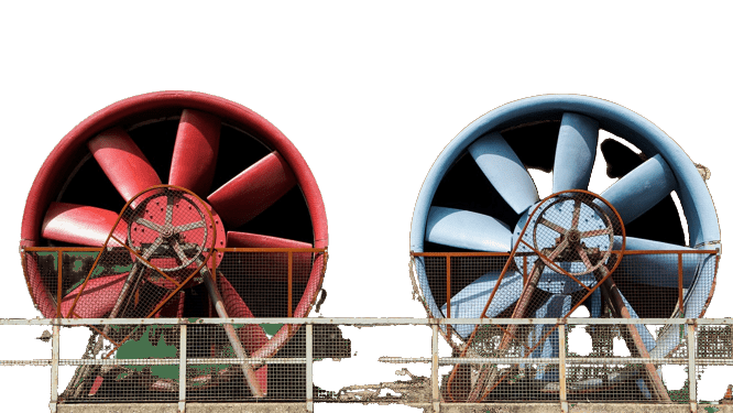 استخدامات المراوح الصناعية