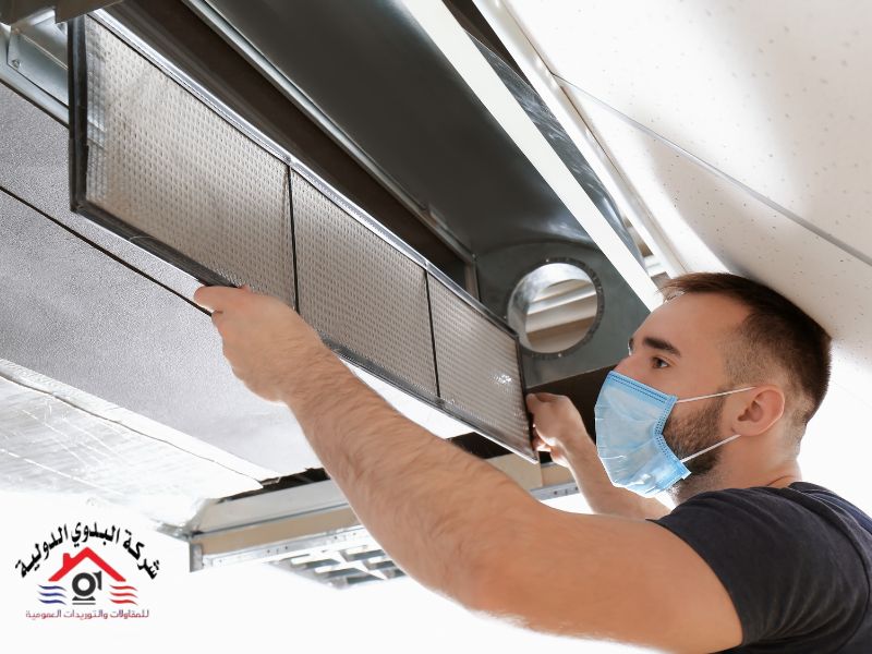 انظمة التهويه الصناعيه