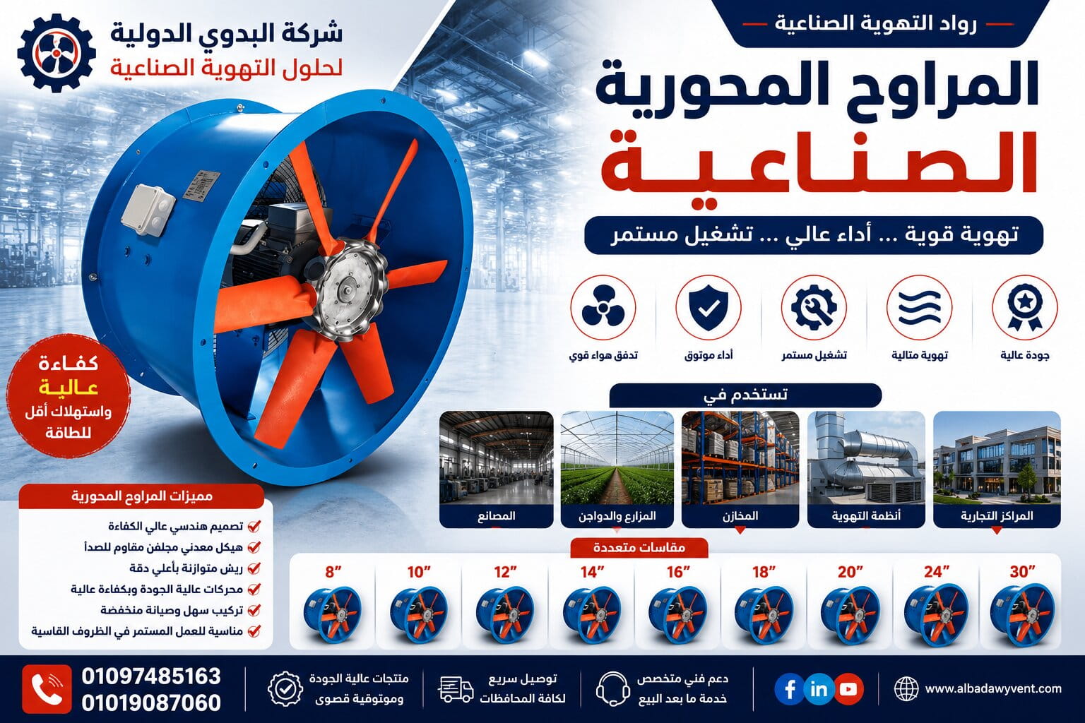 المراوح-المحورية-الصناعية