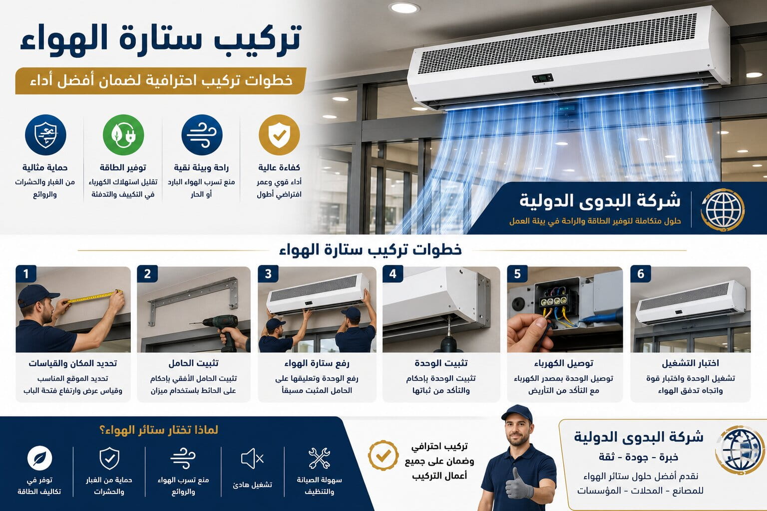 تركيب ستارة هوائية
