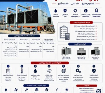 حسابات أبراج التبريد