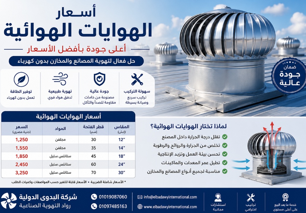 أسعار الهوايات الهوائية